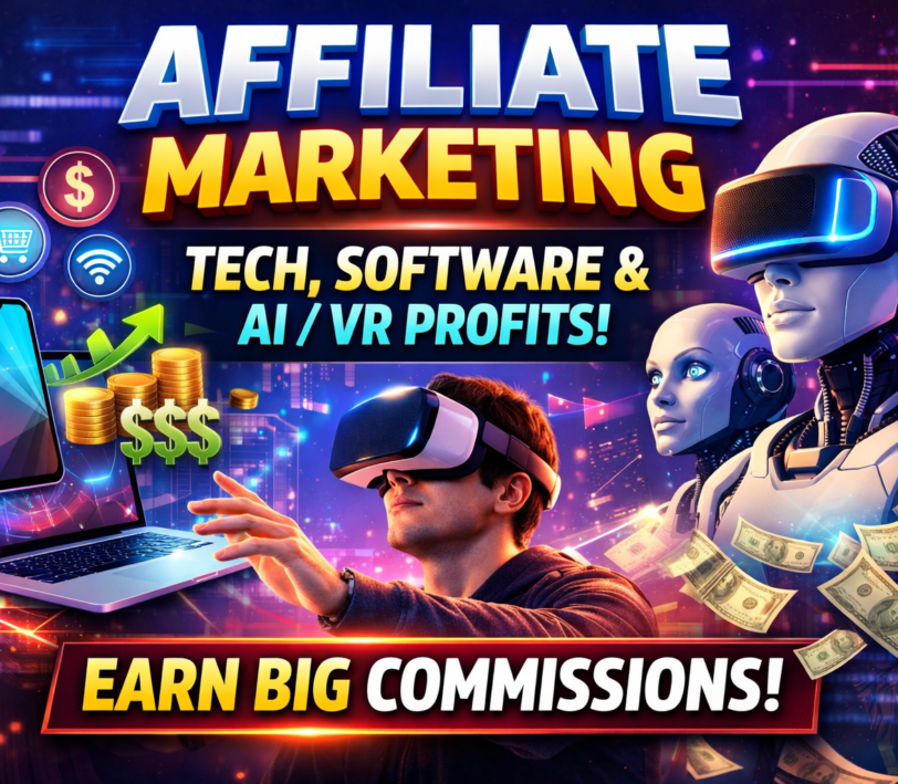Tech Products, Software aur AI/VR se Affiliate Marketing: Paisa Kamane ka Full Guide 💸