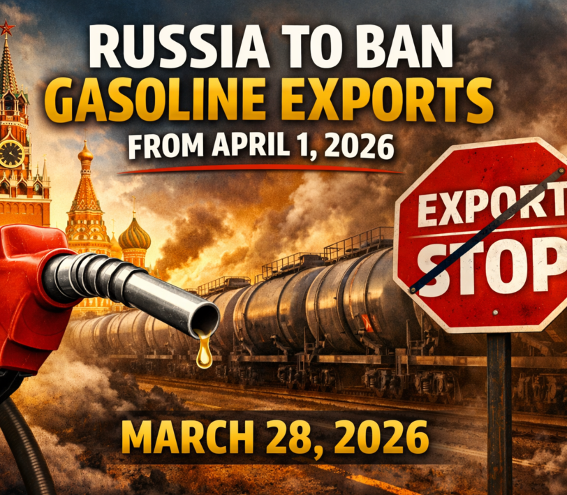 Russia Pulls the Plug: Gasoline Export Ban Kicks In April 1