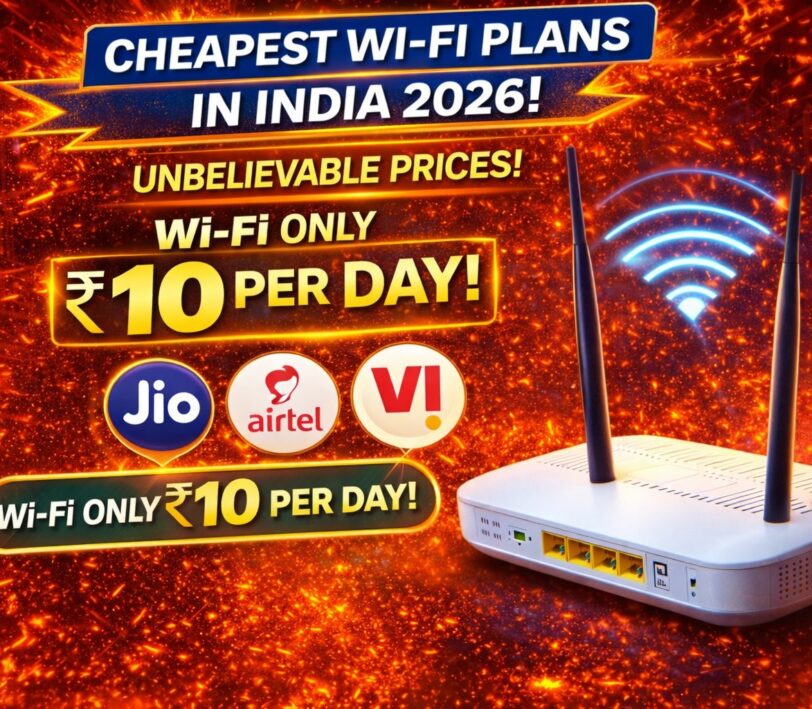 Discover India’s Best Budget Broadband Plans 2026 Fast, Affordable