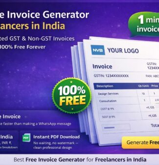Best Free Invoice Generator for Freelancers in India