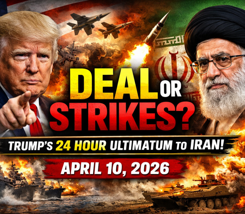 “24 Hours Mein Pata Chal Jayega”: Trump Ka Iran Ko Aakhri Warning – Deal Karo Ya Strikes Ke Liye Taiyar Raho!